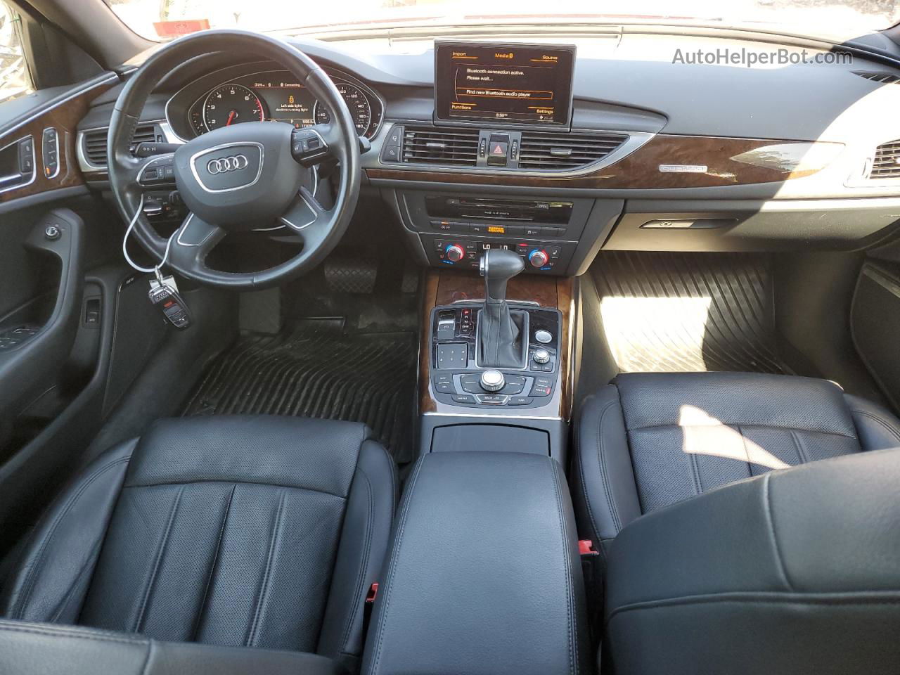 2013 Audi A6 Prestige Красный vin: WAUHGAFCXDN057298