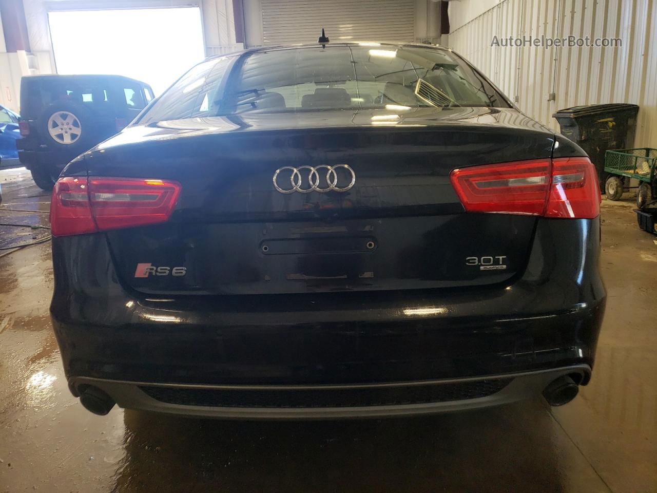 2013 Audi A6 Prestige Black vin: WAUHGAFCXDN111408