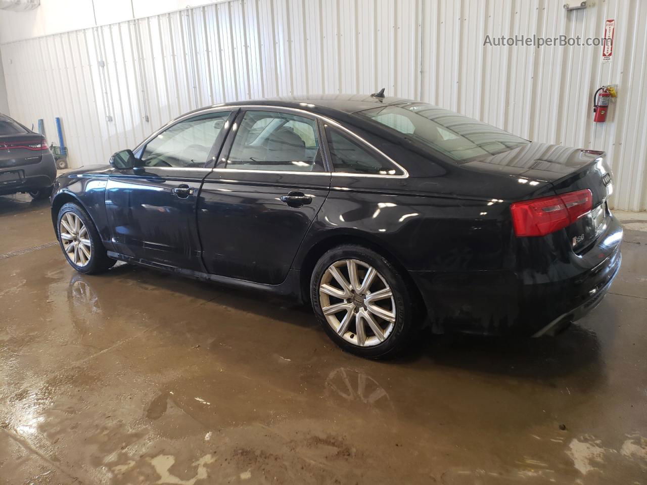 2013 Audi A6 Prestige Black vin: WAUHGAFCXDN111408