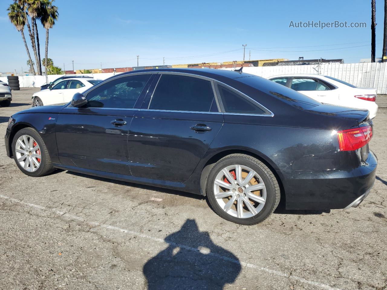 2014 Audi A6 Prestige Black vin: WAUHGAFCXEN047078