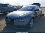 2014 Audi A6 3.0t Premium Plus Gray vin: WAUHGBFC6EN066698