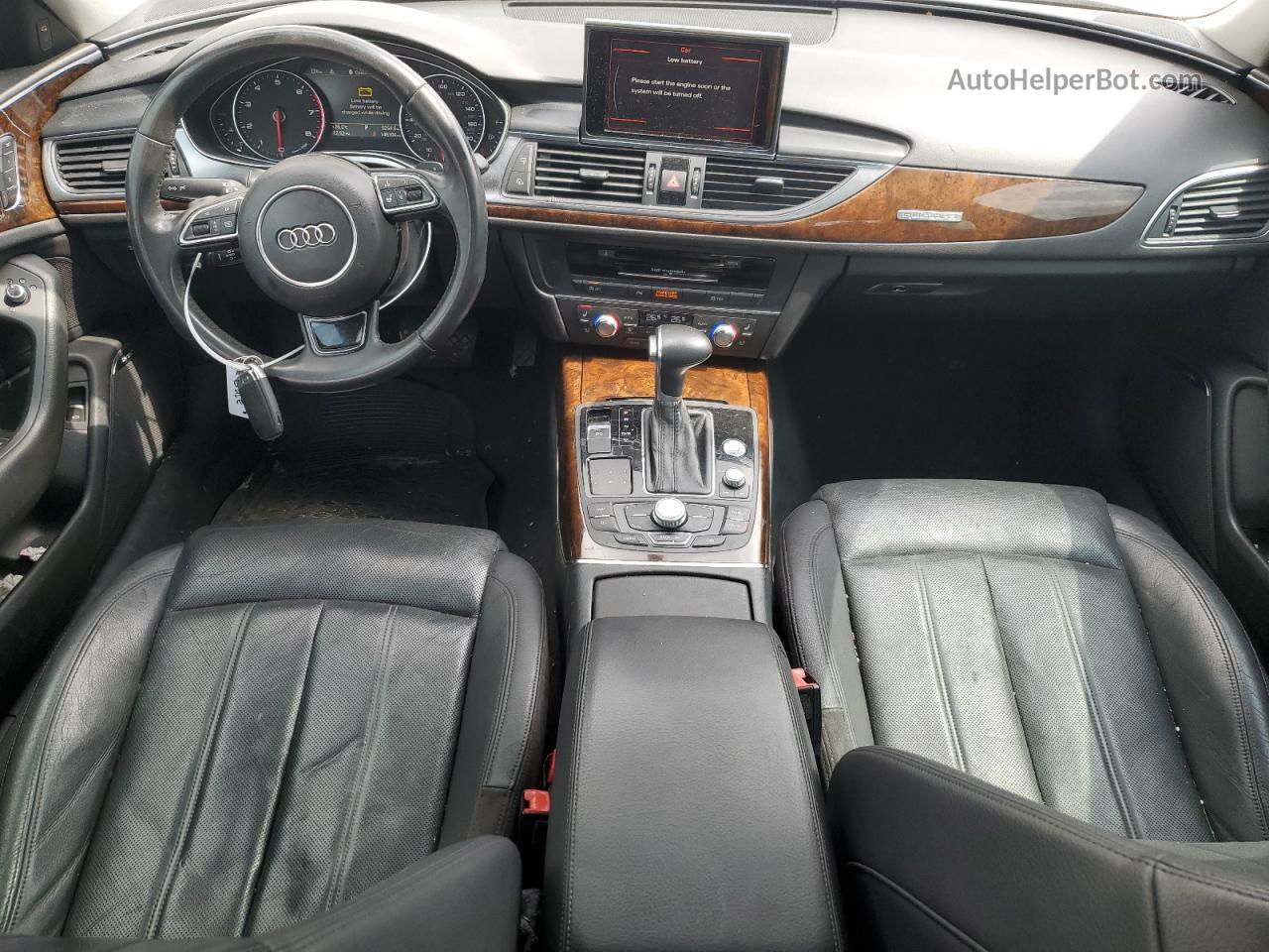 2014 Audi A6 Prestige Черный vin: WAUHGBFC8EN145712