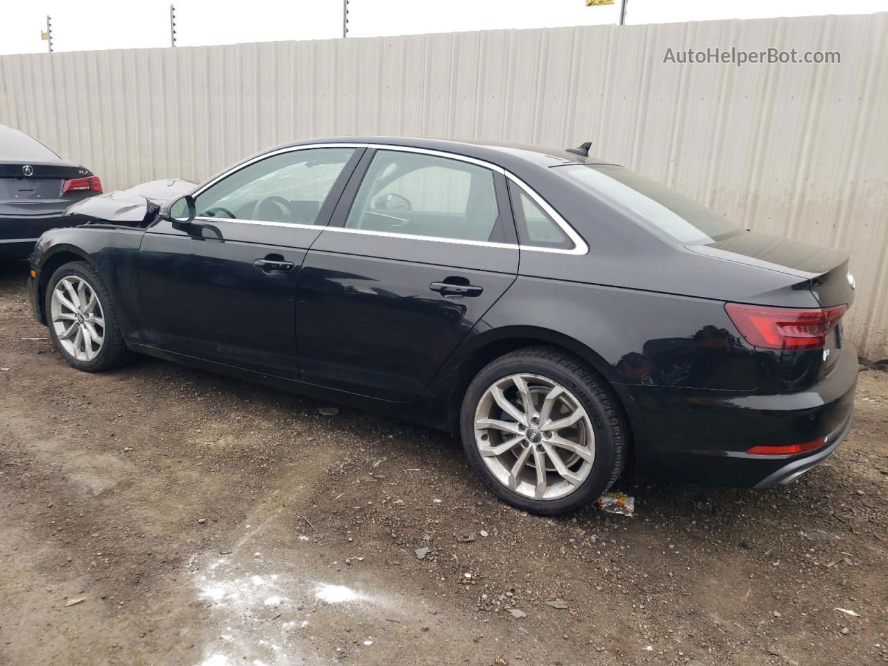 2019 Audi A4 Premium Plus Черный vin: WAUHMAF41KN002172