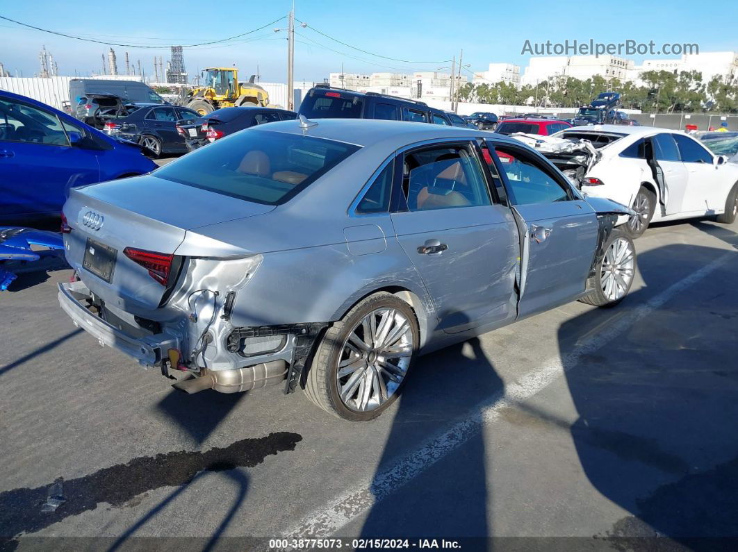 2019 Audi A4 40 Premium Серебряный vin: WAUHMAF46KN011398