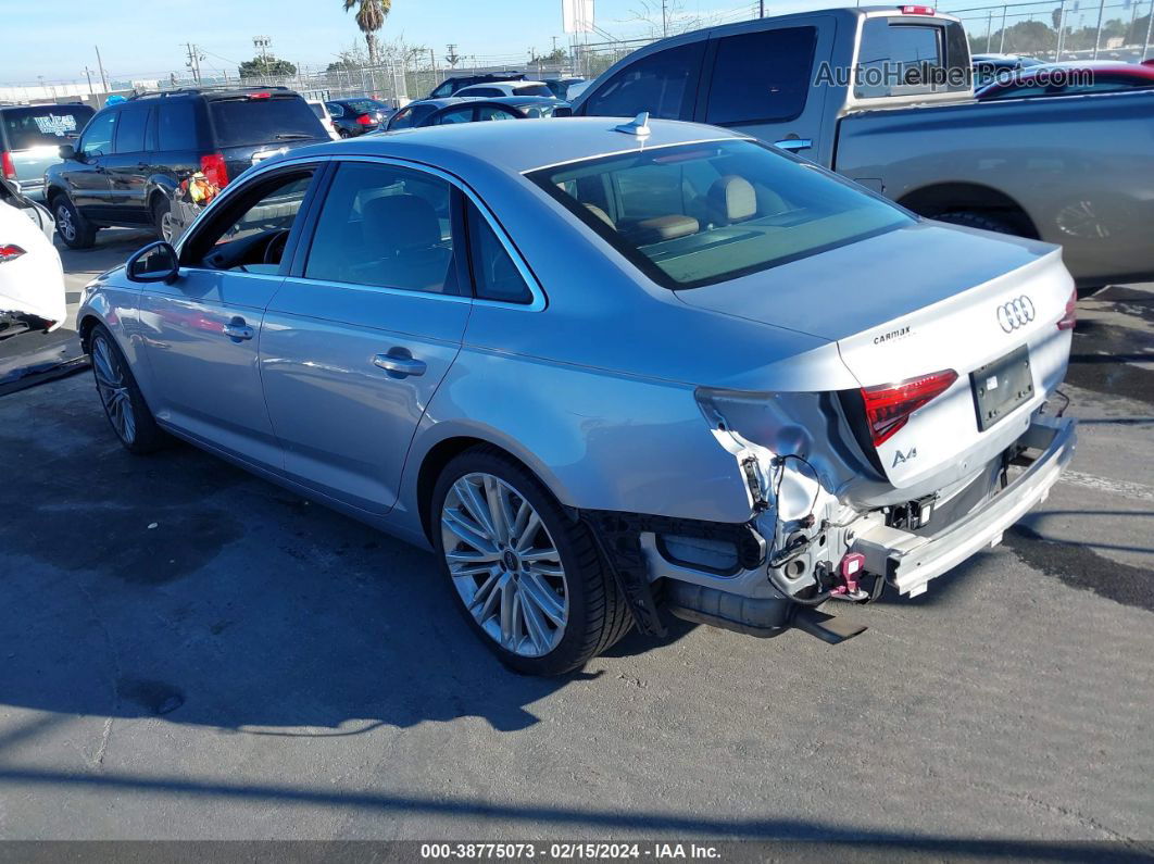 2019 Audi A4 40 Premium Silver vin: WAUHMAF46KN011398