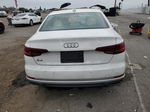 2019 Audi A4 Premium Plus White vin: WAUHMAF47KA007870