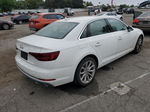 2019 Audi A4 Premium Plus White vin: WAUHMAF47KA007870