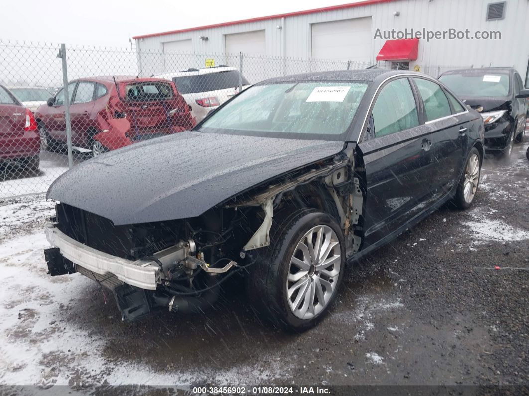 2014 Audi A6 3.0 Tdi Premium Plus Black vin: WAUHMAFC2EN134255