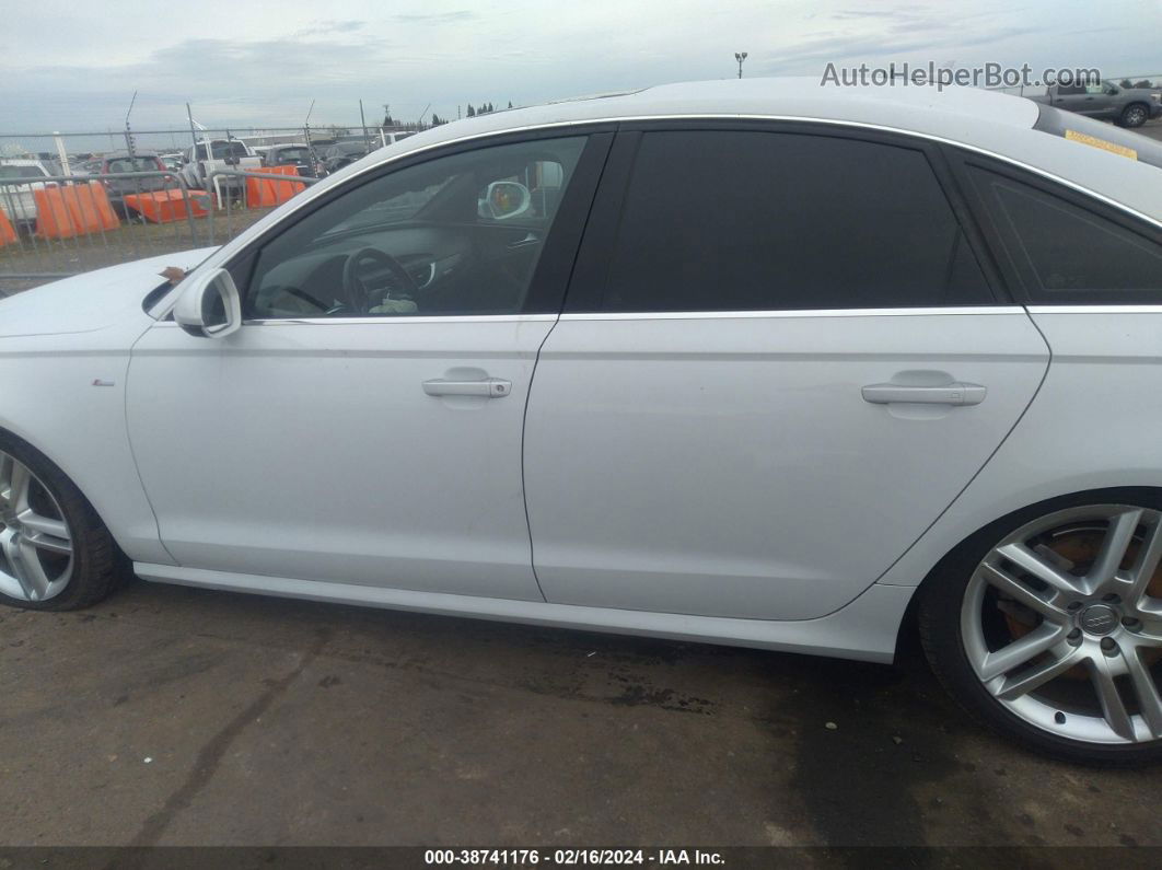 2014 Audi A6 3.0 Tdi Premium Plus White vin: WAUHMAFC5EN108149