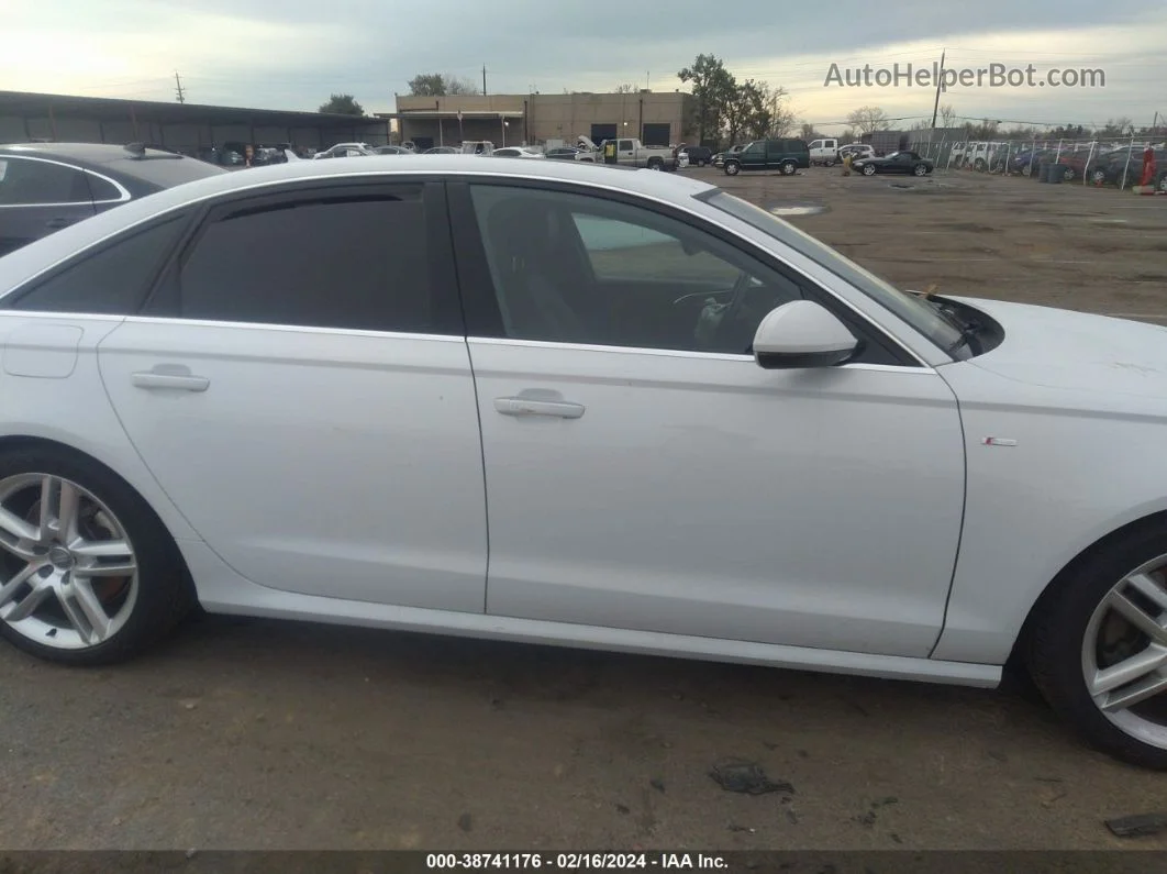 2014 Audi A6 3.0 Tdi Premium Plus White vin: WAUHMAFC5EN108149