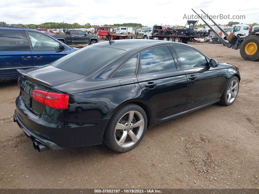 2014 Audi A6 3.0l Tdi Prestige Black vin: WAUHMAFC6EN060256