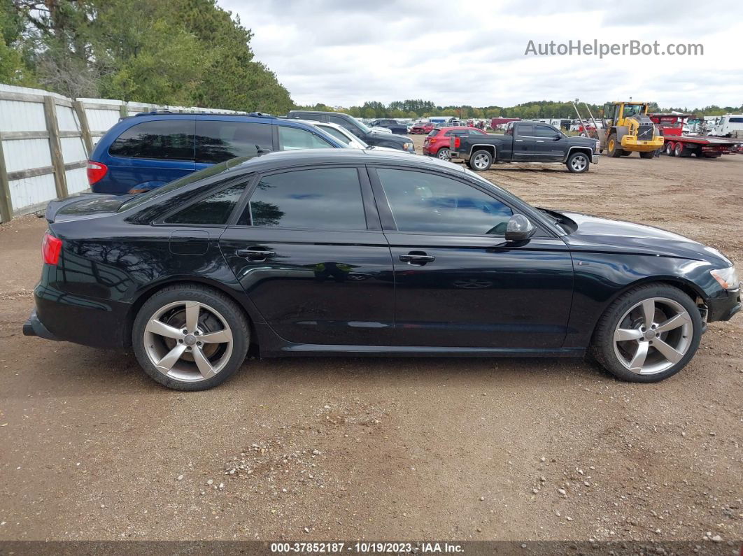 2014 Audi A6 3.0l Tdi Prestige Black vin: WAUHMAFC6EN060256