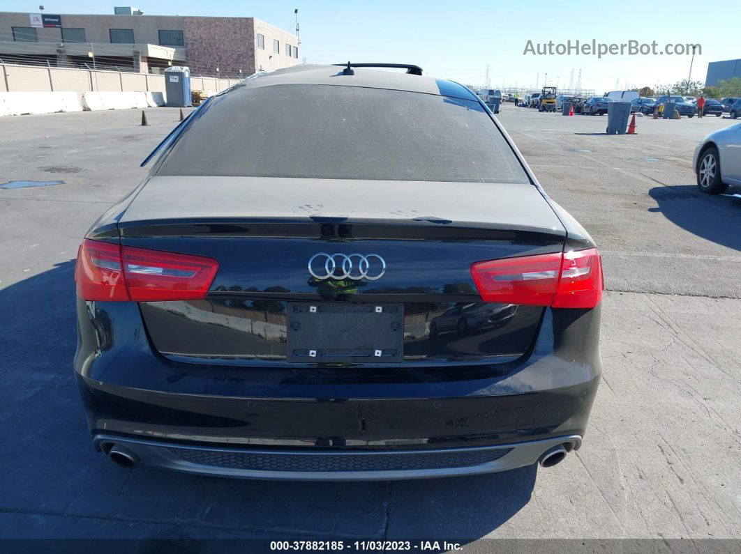 2014 Audi A6 3.0 Tdi Premium Plus Black vin: WAUHMAFC7EN044552