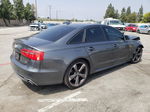 2014 Audi A6 Prestige Gray vin: WAUHMAFC8EN090245