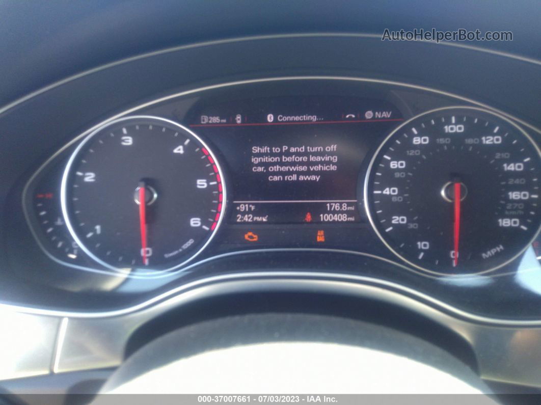 2014 Audi A6 3.0 Tdi Premium Plus Серый vin: WAUHMAFC9EN094921