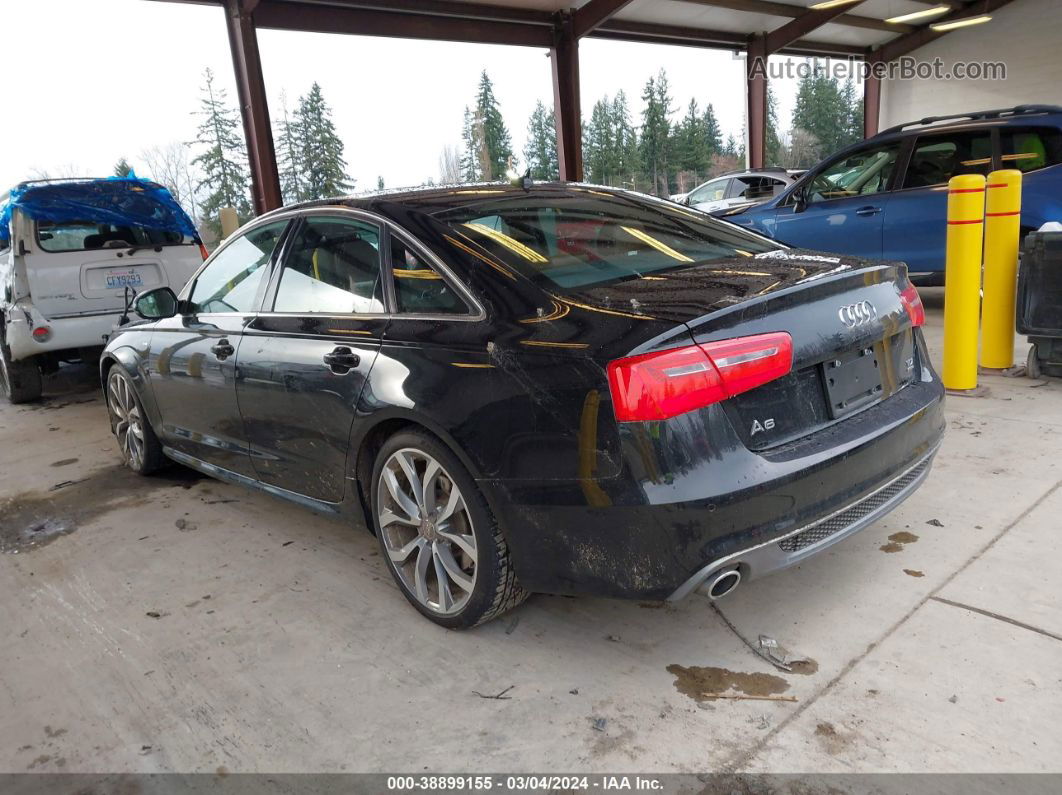 2014 Audi A6 3.0 Tdi Premium Plus Black vin: WAUHMBFC9EN093032