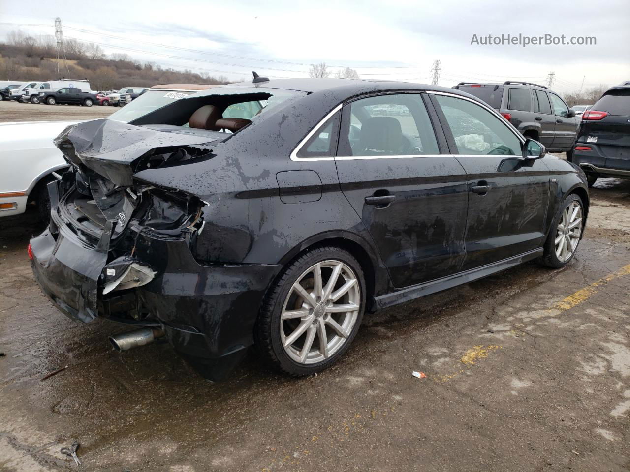 2016 Audi A3 Premium Plus S-line Black vin: WAUJ8GFF8G1096088