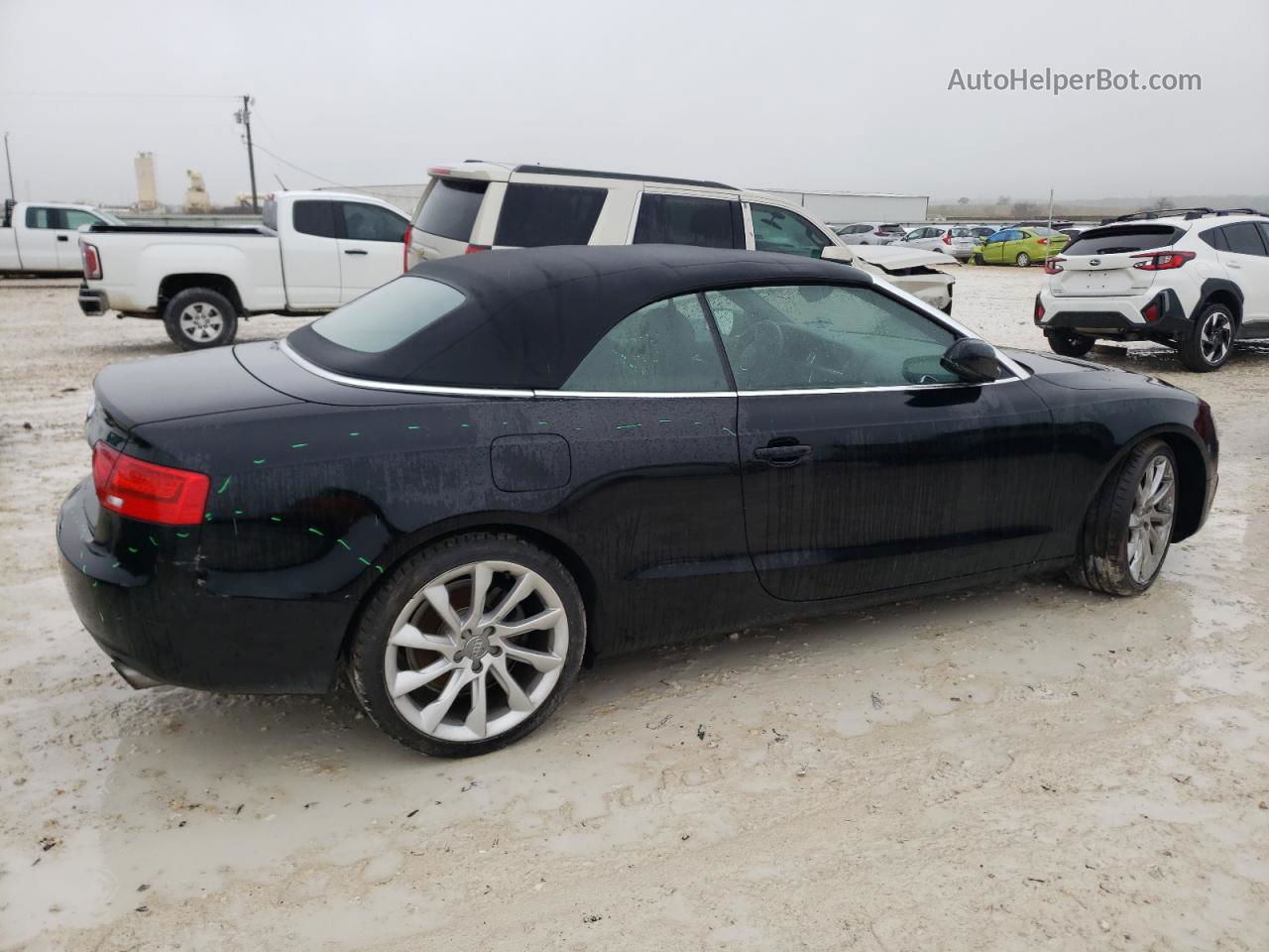 2014 Audi A5 Premium Plus Black vin: WAUJFAFH3EN007716