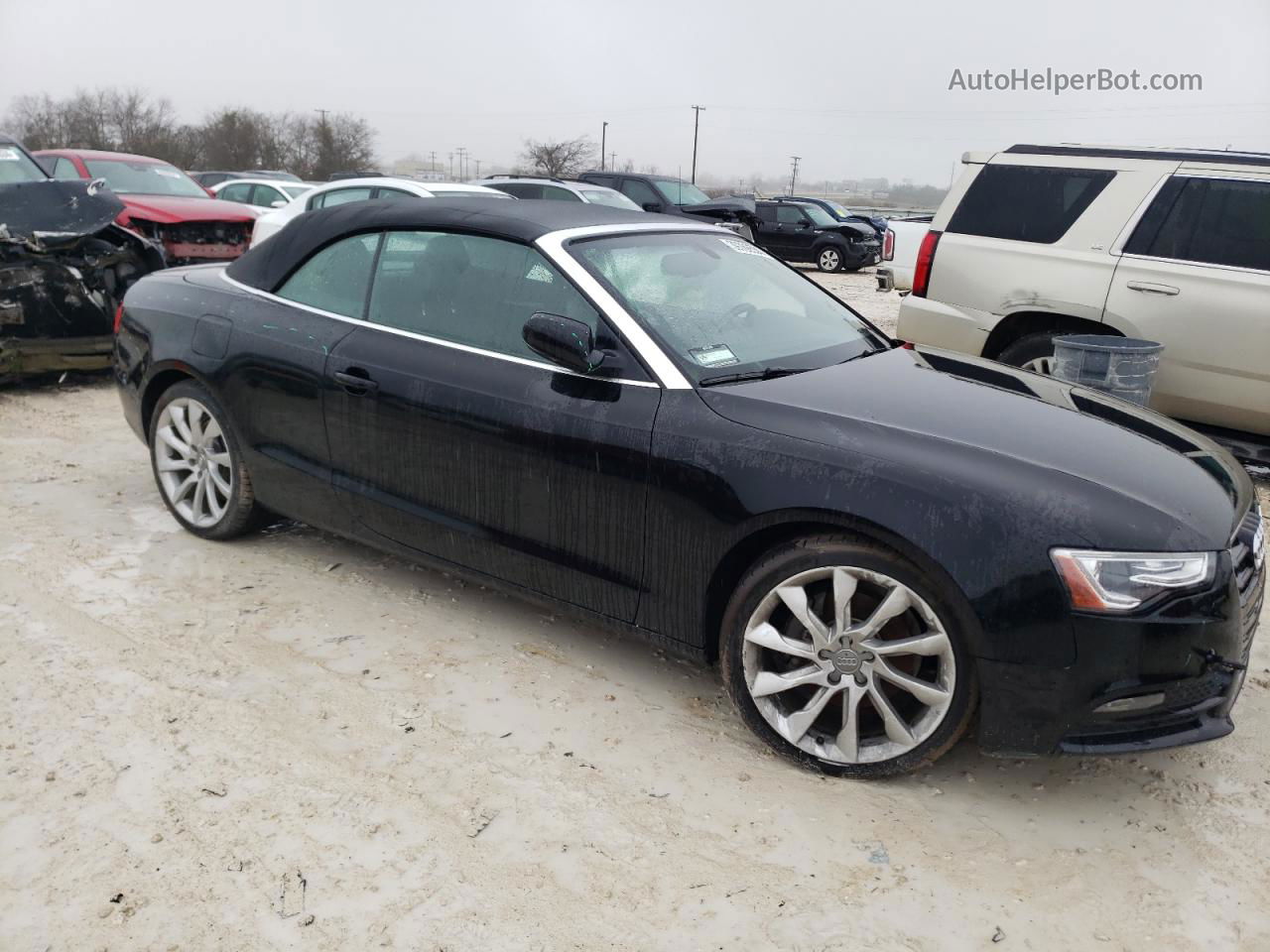 2014 Audi A5 Premium Plus Black vin: WAUJFAFH3EN007716