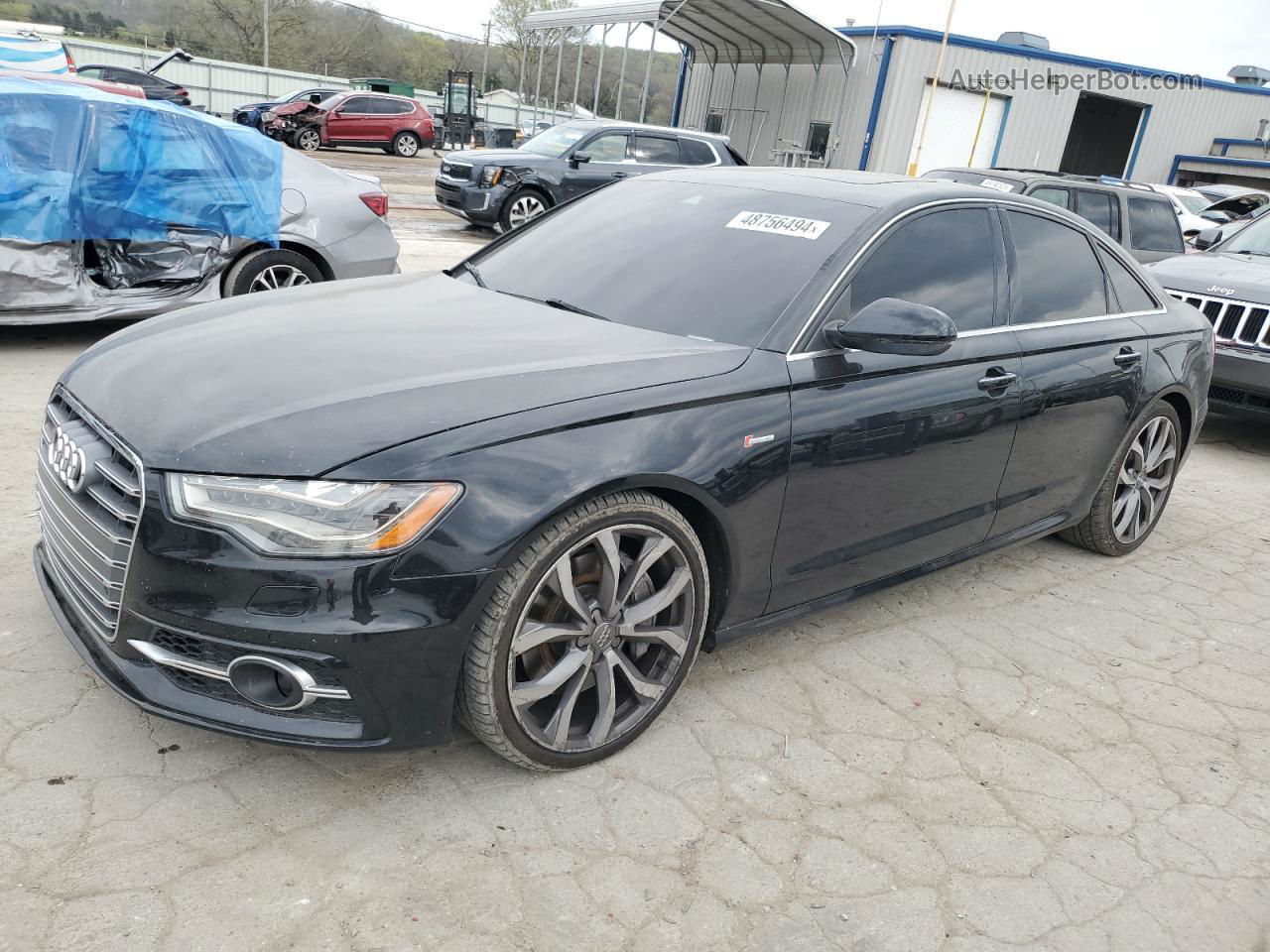 2013 Audi A6 Prestige Black vin: WAUJGAFC1DN106440