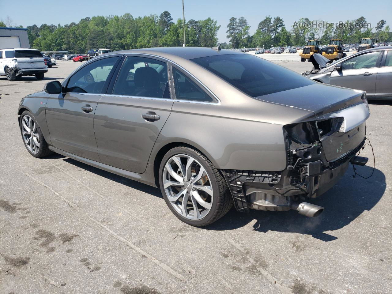 2013 Audi A6 Prestige Gray vin: WAUJGAFC3DN131128