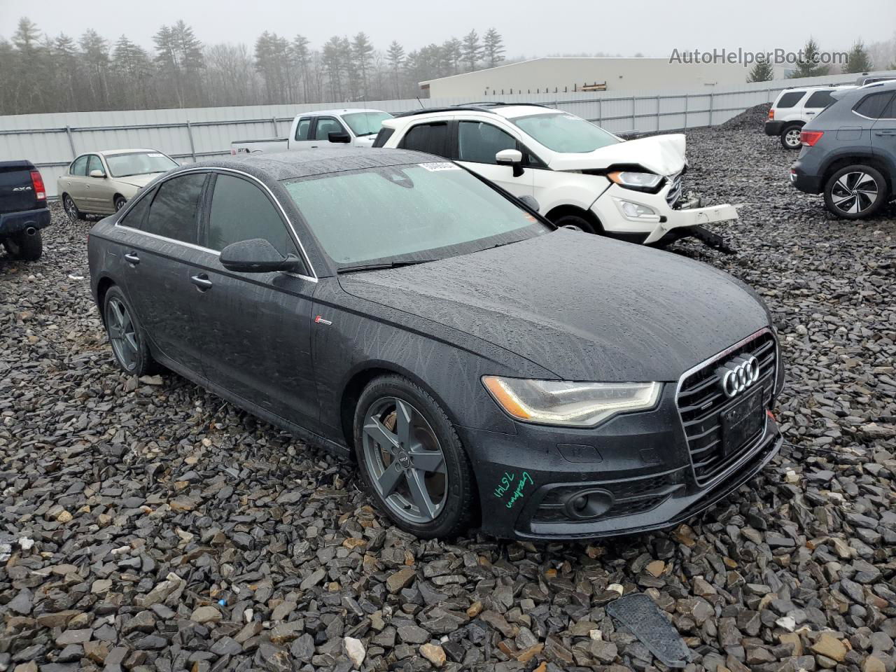 2013 Audi A6 Prestige Black vin: WAUJGAFC6DN012800