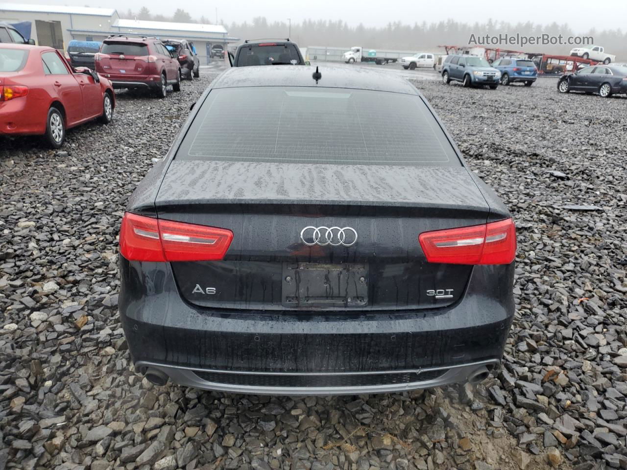 2013 Audi A6 Prestige Black vin: WAUJGAFC6DN012800