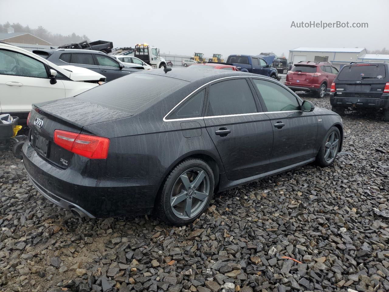 2013 Audi A6 Prestige Black vin: WAUJGAFC6DN012800