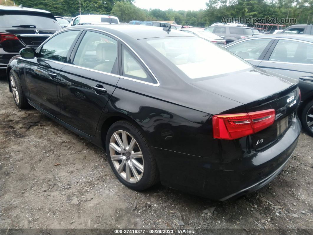 2013 Audi A6 3.0t Prestige Черный vin: WAUJGAFC6DN044596