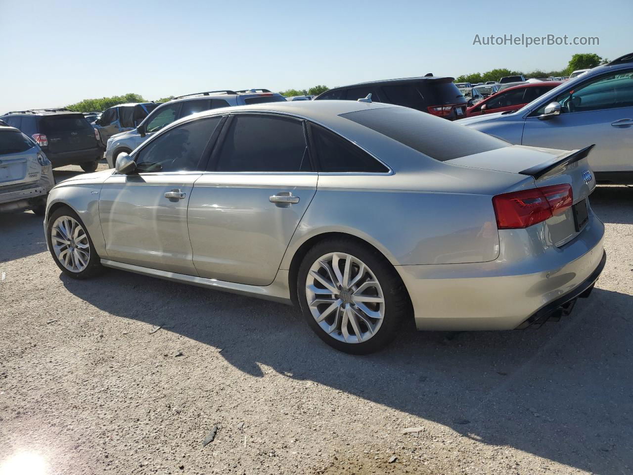 2013 Audi A6 Prestige Silver vin: WAUJGAFC6DN132516