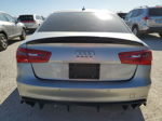 2013 Audi A6 Prestige Silver vin: WAUJGAFC6DN132516