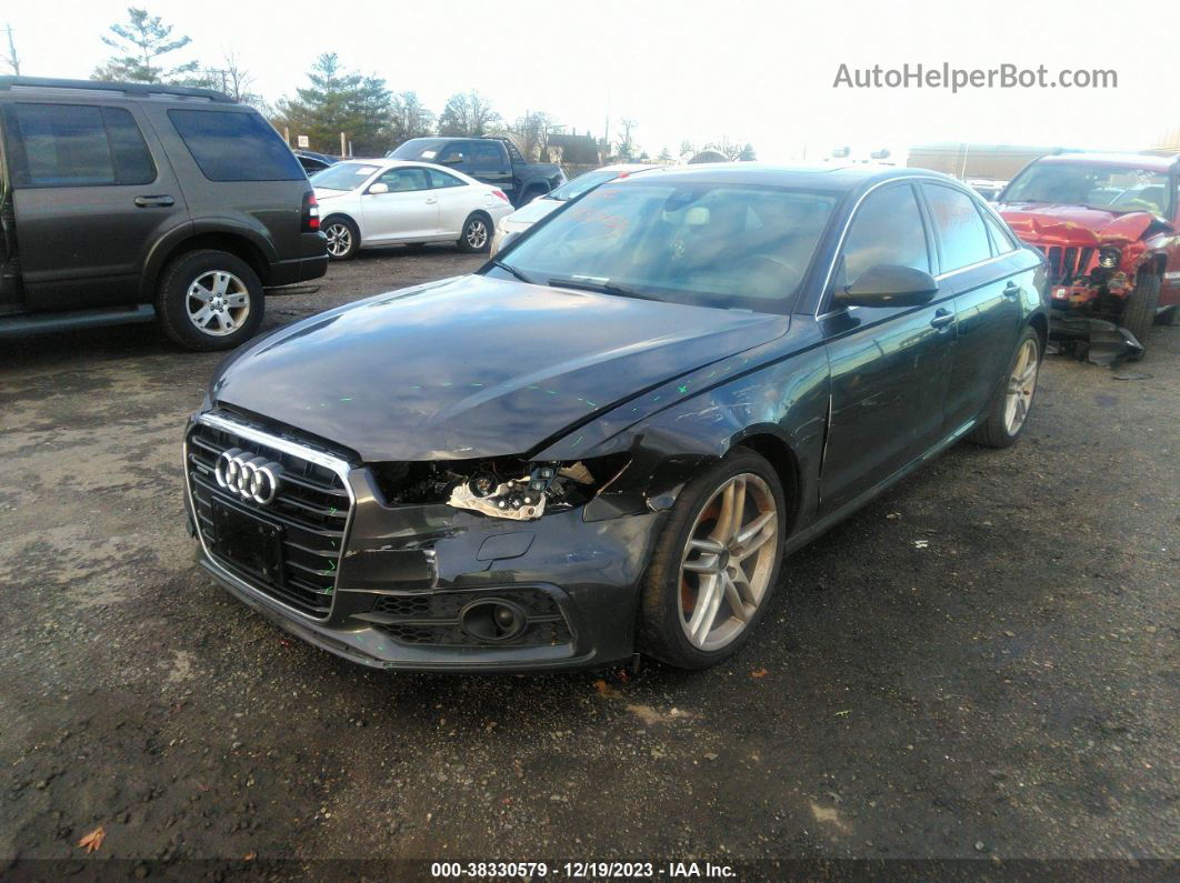 2013 Audi A6 3.0t Premium Gray vin: WAUJGAFC6DN157433