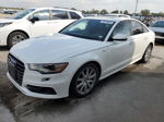 2013 Audi A6 Prestige White vin: WAUJGAFC9DN110302