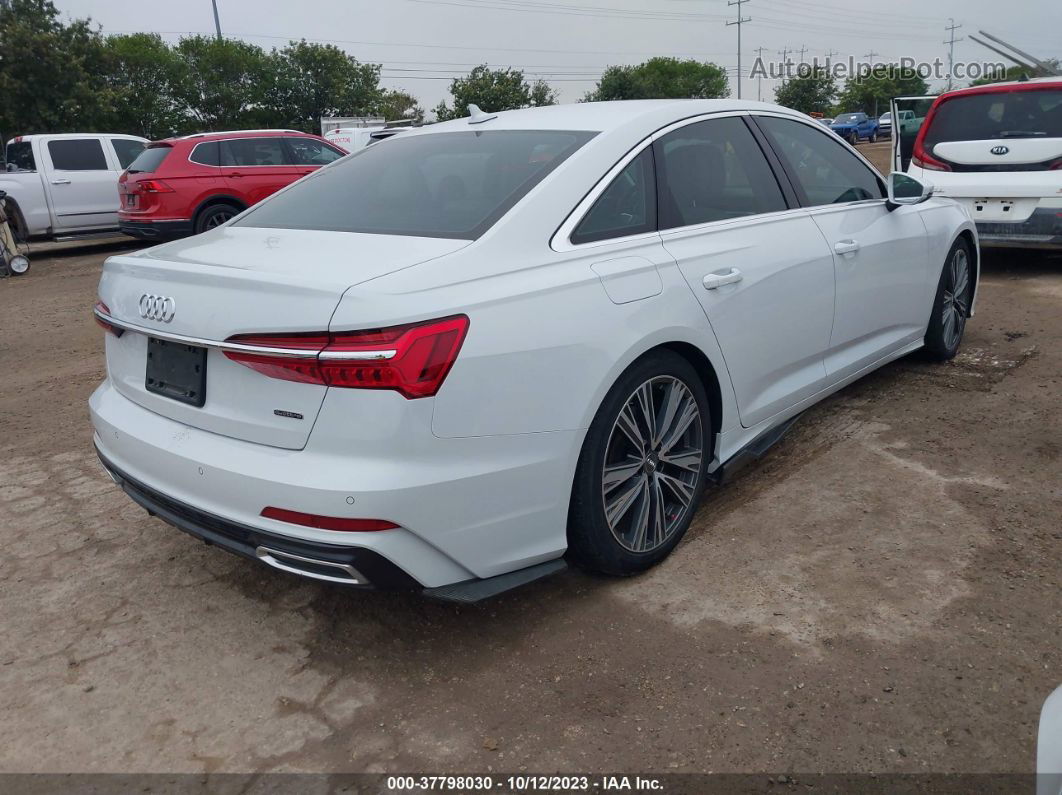 2019 Audi A6 Premium White vin: WAUK2AF22KN113744