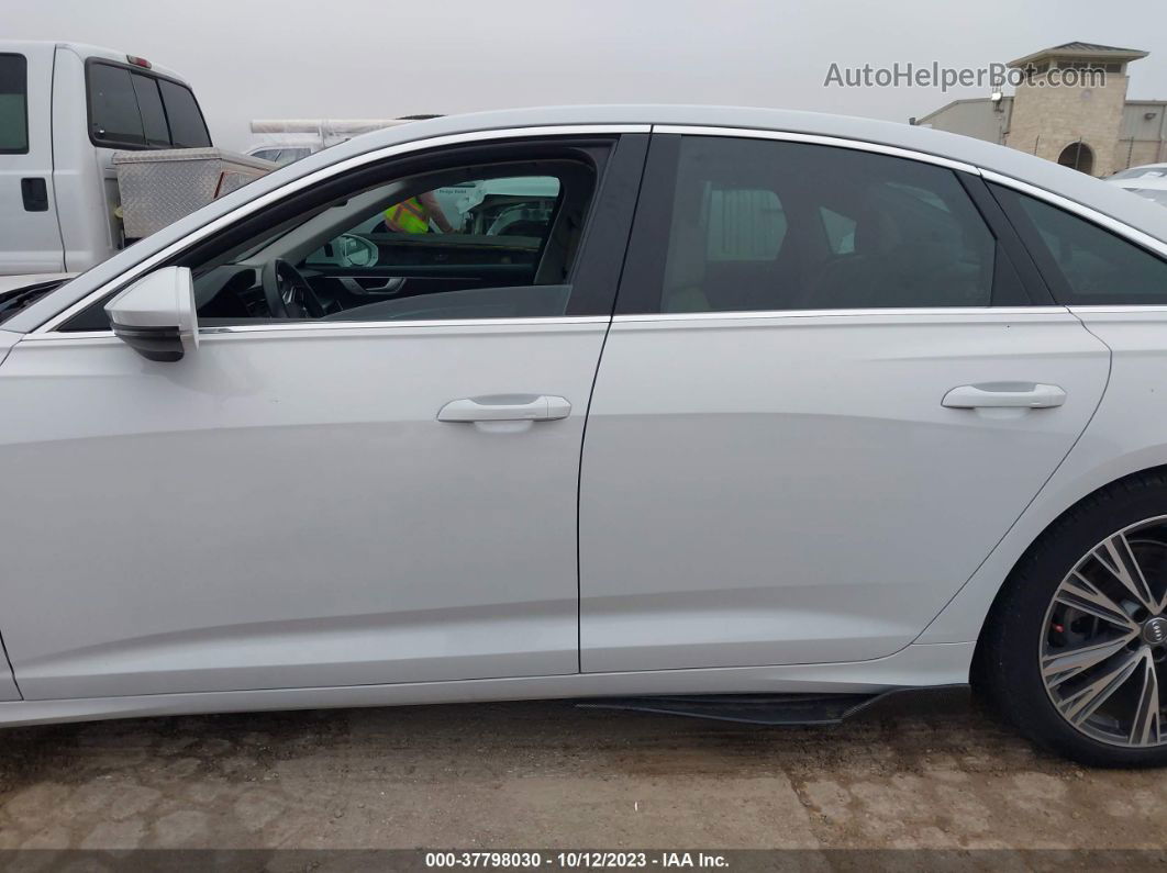 2019 Audi A6 Premium White vin: WAUK2AF22KN113744