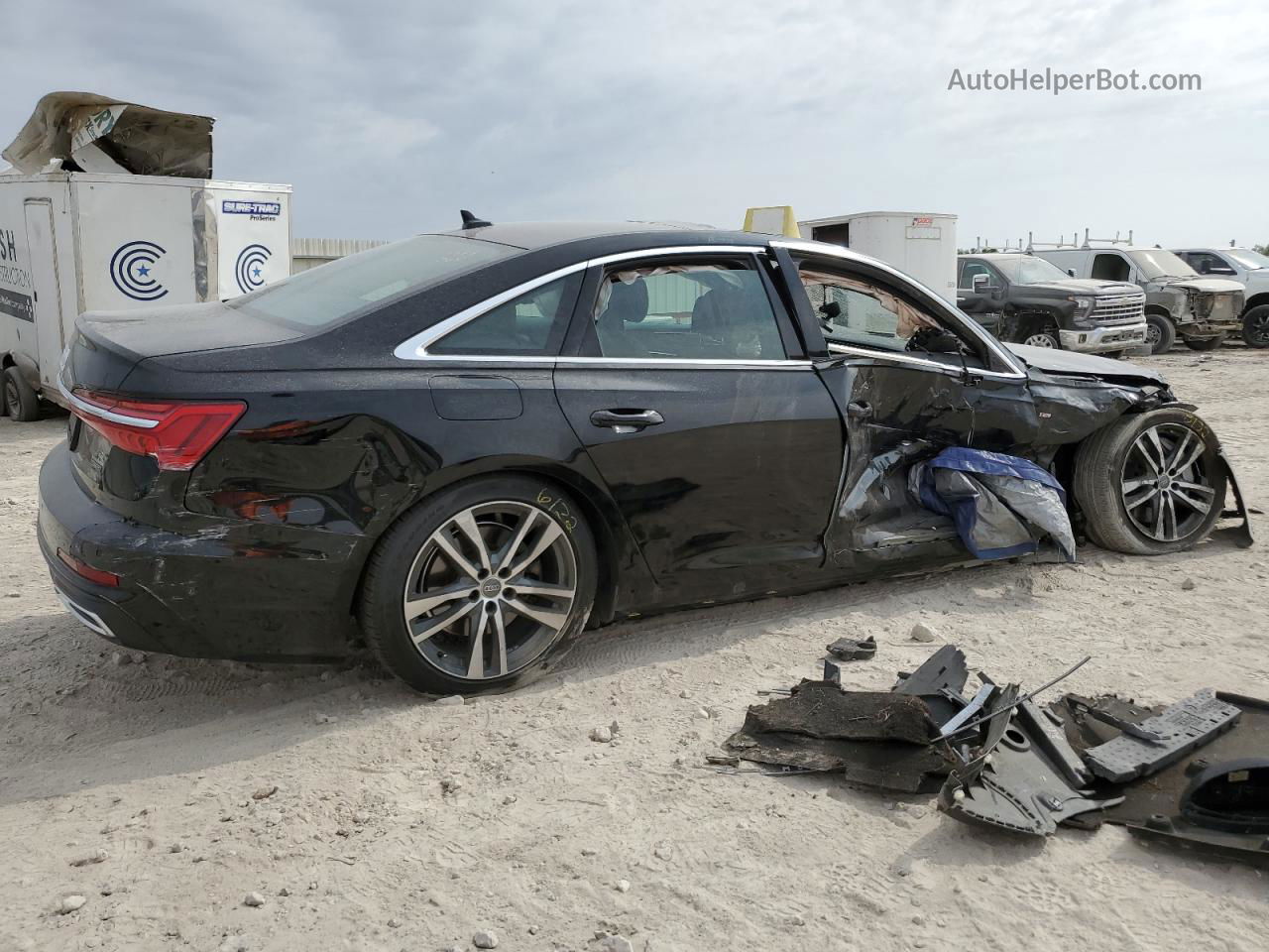 2019 Audi A6 Premium Черный vin: WAUK2AF23KN056065