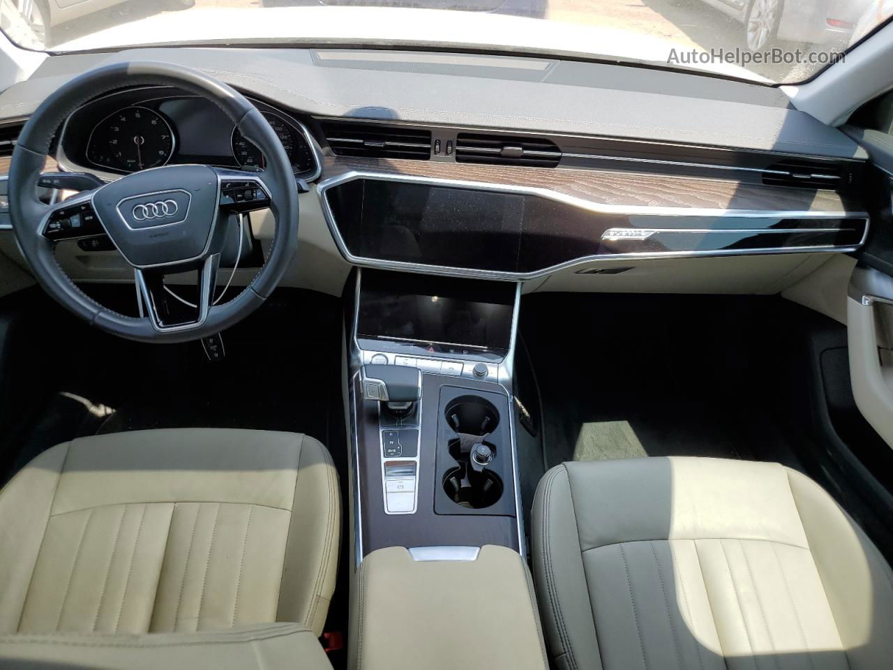 2019 Audi A6 Premium Белый vin: WAUK2AF23KN075733