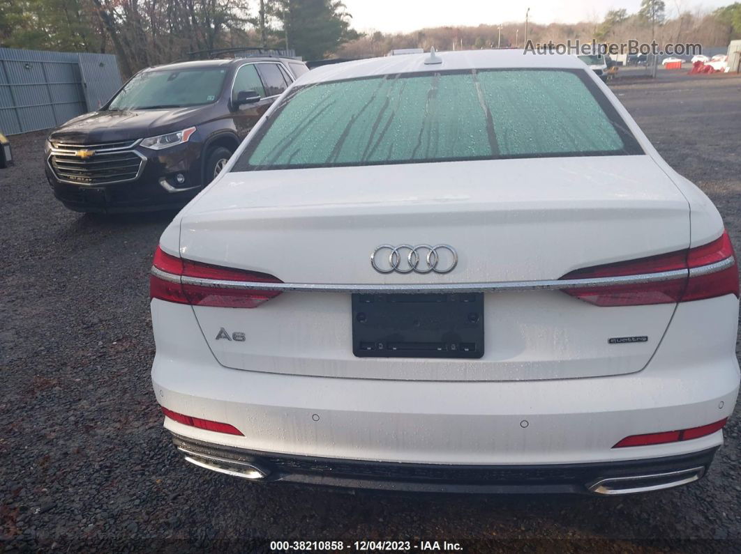 2019 Audi A6 55 Premium White vin: WAUK2AF26KN112936