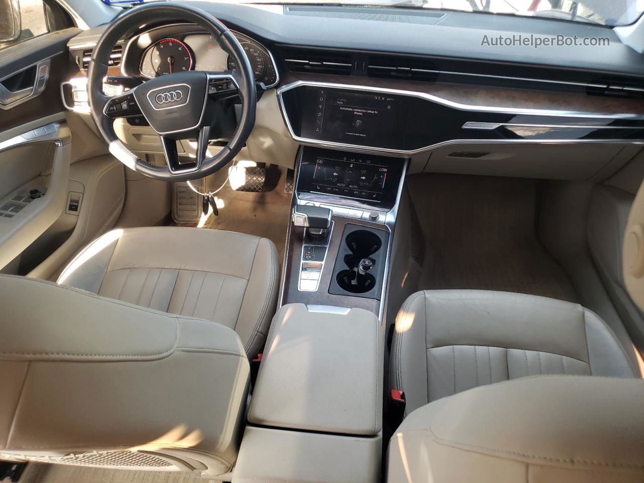 2019 Audi A6 Premium Черный vin: WAUK2AF27KN081003