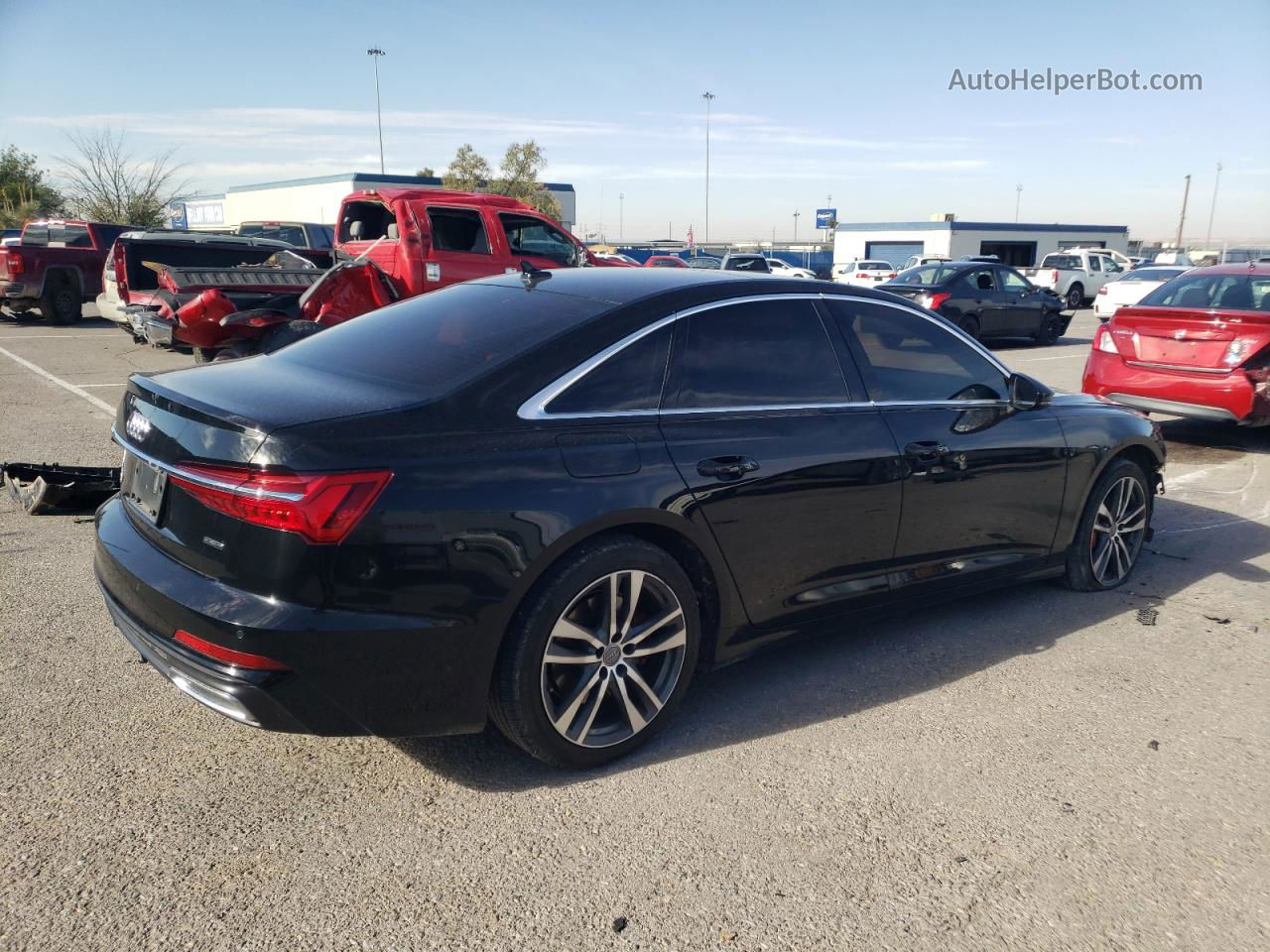 2019 Audi A6 Premium Черный vin: WAUK2AF27KN081003