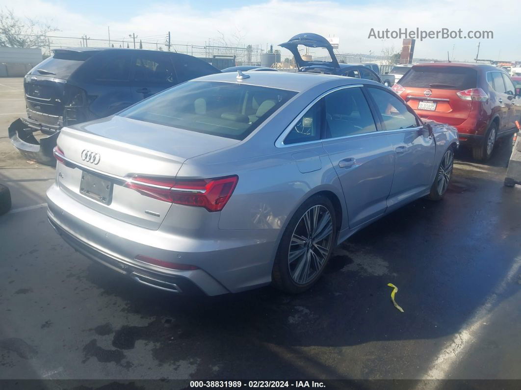 2019 Audi A6 55 Premium Silver vin: WAUK2AF28KN107186