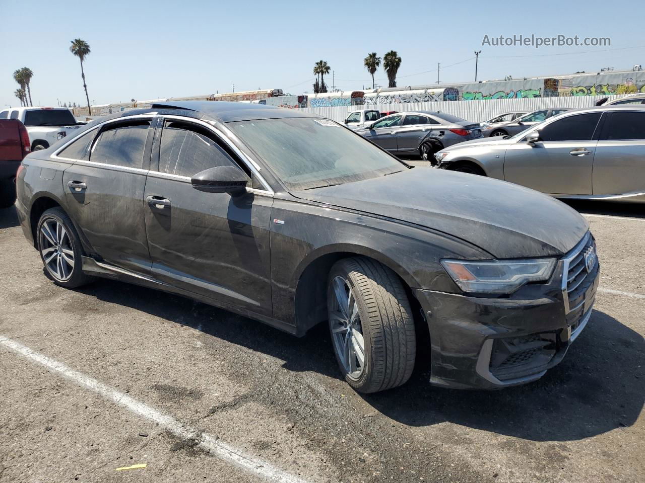 2019 Audi A6 Premium Black vin: WAUK2AF2XKN035505