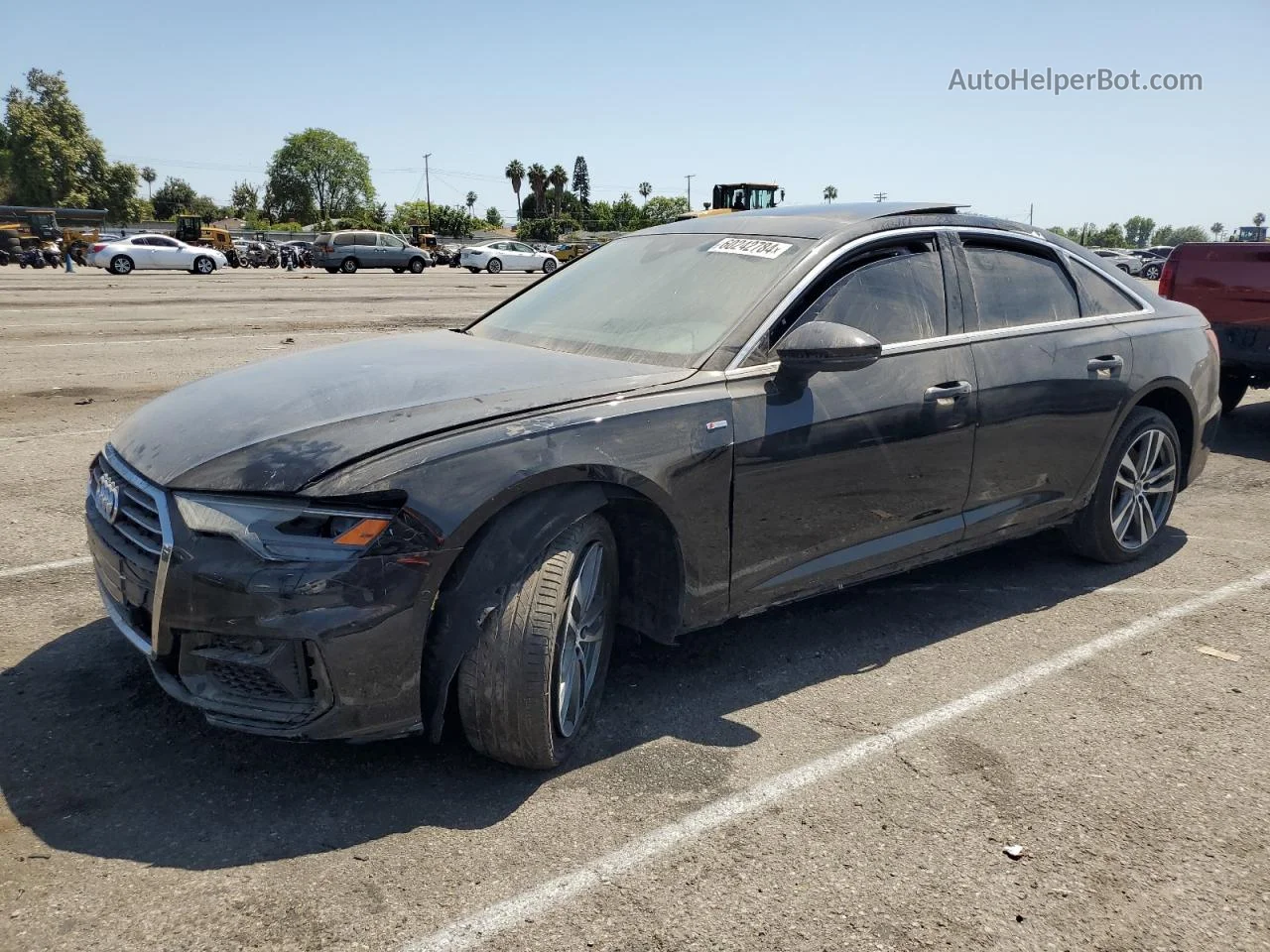 2019 Audi A6 Premium Black vin: WAUK2AF2XKN035505