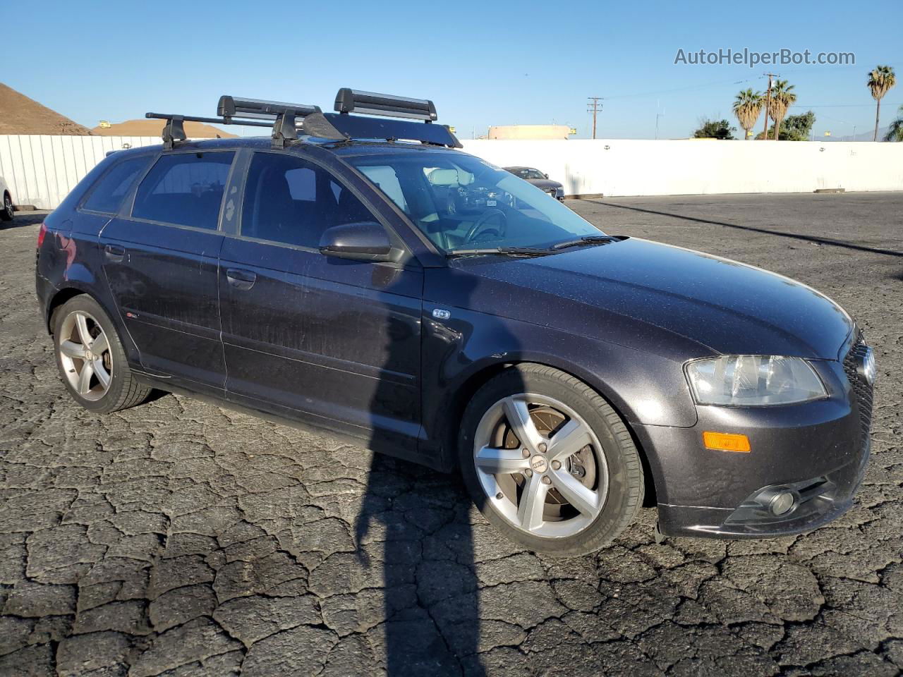 2008 Audi A3 S-line 3.2 Quattro Charcoal vin: WAUKD78P88A137326