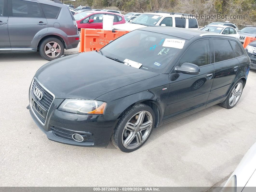 2012 Audi A3 2.0t Premium Black vin: WAUKEAFM4CA134533