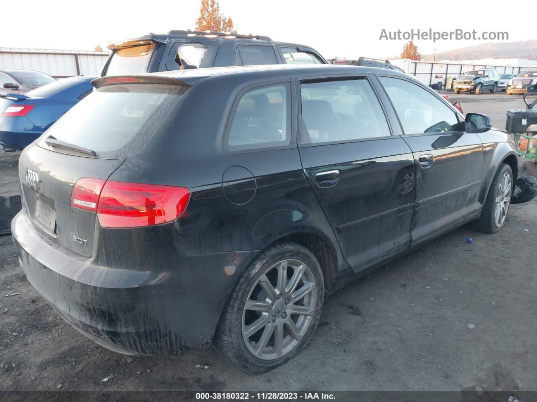 2012 Audi A3 2.0t Premium Black vin: WAUKEAFM6CA104885