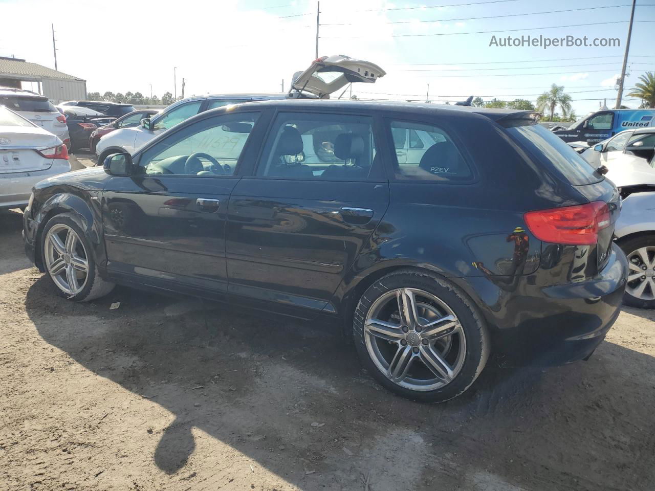 2012 Audi A3 Premium Plus Black vin: WAUKEAFM8CA120781