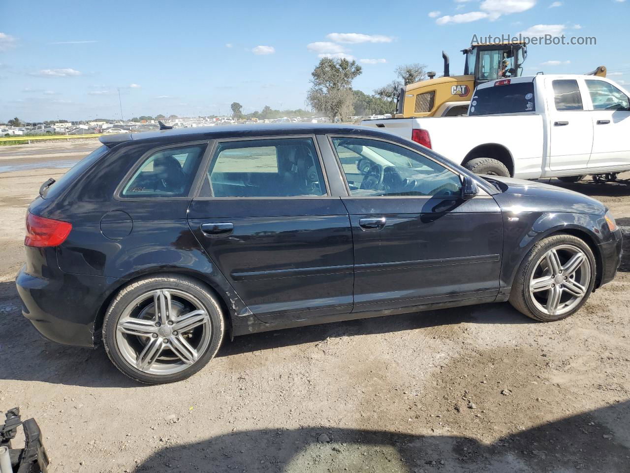 2012 Audi A3 Premium Plus Black vin: WAUKEAFM8CA120781