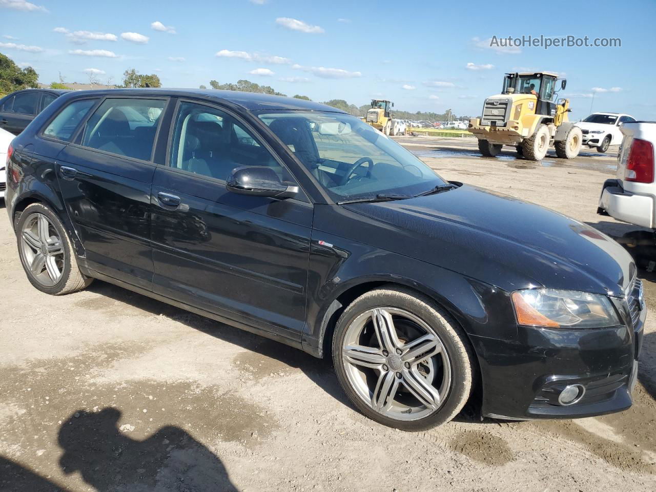 2012 Audi A3 Premium Plus Black vin: WAUKEAFM8CA120781