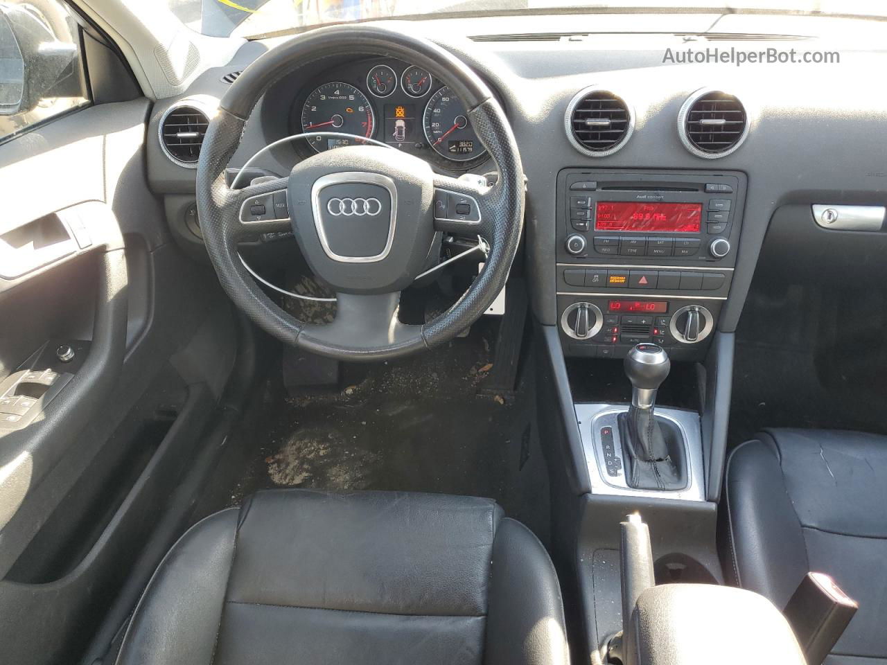 2012 Audi A3 Premium Plus Black vin: WAUKEAFM8CA120781